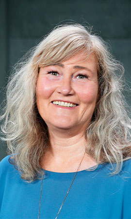 Portræt af medarbejder Anne-Dorrit