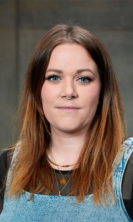 Portræt af medarbejder Kristina 