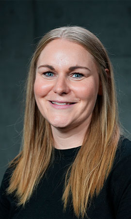 Portræt af medarbejder Line Juul