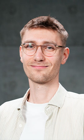 Portræt af medarbejder Magnus Leth 