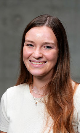 Portræt af medarbejder Selina Bergstrøm