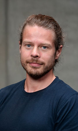 Portræt af medarbejder Stefan