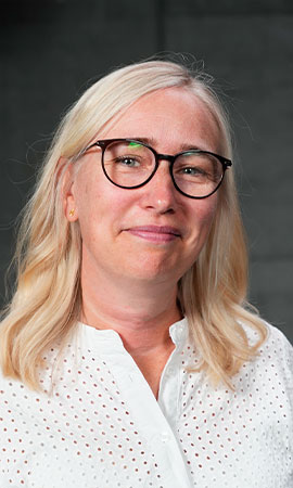 Portræt af medarbejder Stine Topp