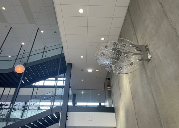 Kunstinstallation på SUND