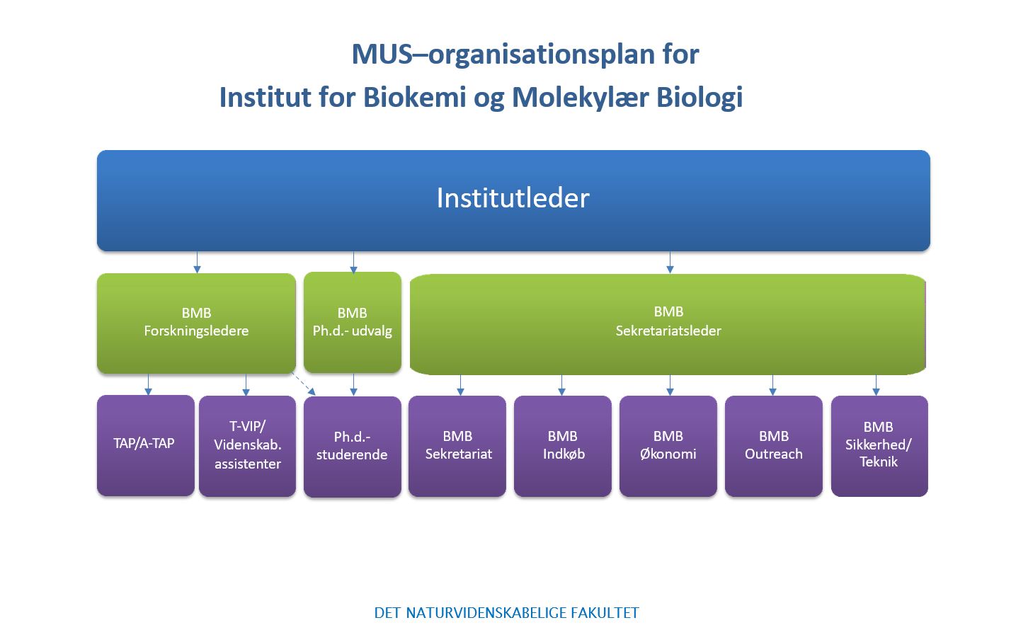 MUS organisationsplan