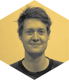 Billede af Søren Tang Bertelsen, motion grafiker i Kuben.