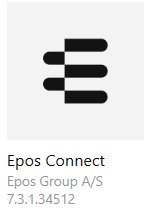 Epos Connect icon