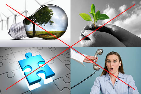 Examples of gimmick images