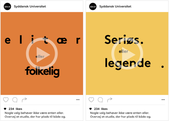 Billedet viser some opslags udkast fra bureau