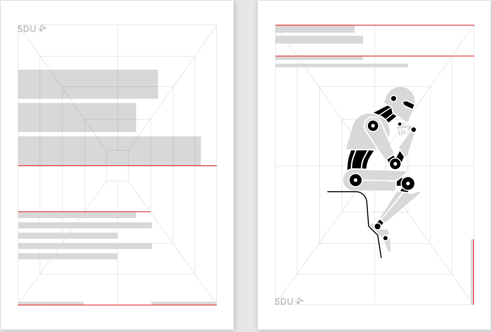 viser en de af layout ved brug af grid.